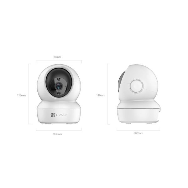 Cámara Ezviz WIFI con Paneo e Inclinación H6c Pro 3MP - Imagen 2