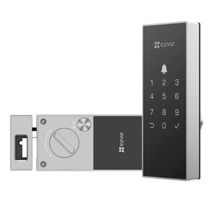 Cerradura Inteligente Ezviz DL03 Múltiples métodos de desbloqueo CS-DL03-R100-WPBK