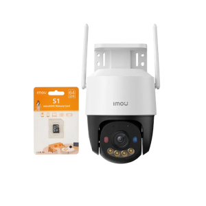 Combo Cámara Imou Cruiser SC WIFI PT IPC-K7FN-3H0WE 3MP + Memoria Micro SD 64GB