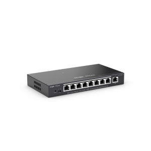 Switch 9 Puertos PoE Gigabit RG-ES209GC-P Administración Inteligente Nube Ruijie Reyee
